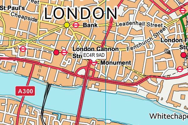 Map of DATAART LONDON LTD at district scale