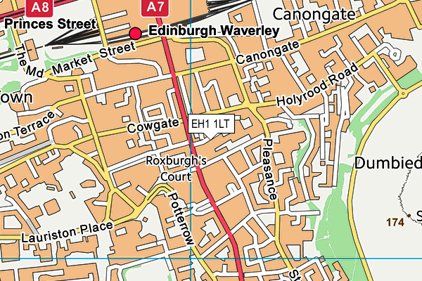 Map of DOVECOT STUDIOS LIMITED at district scale