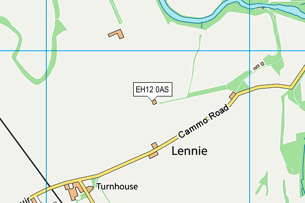 EH12 0AS map - OS VectorMap District (Ordnance Survey)