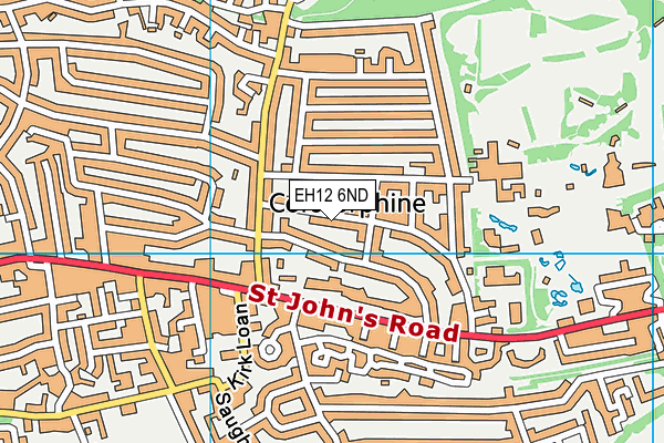 EH12 6ND map - OS VectorMap District (Ordnance Survey)