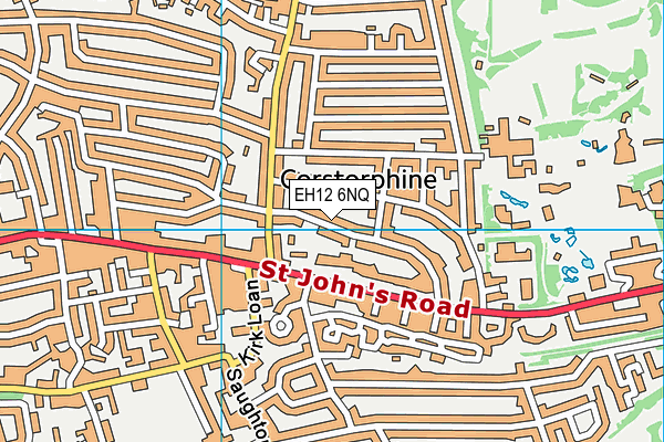 EH12 6NQ map - OS VectorMap District (Ordnance Survey)