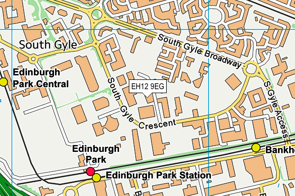 Map of KINROSS TOWN HALL LIMITED at district scale