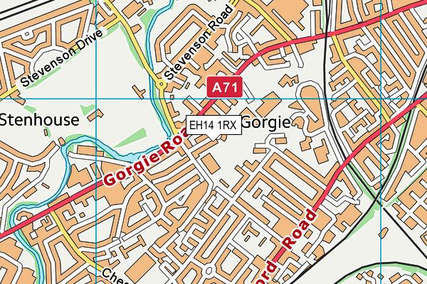 Map of EDINBURGH 41 LTD. at district scale