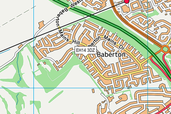 Map of BONNIE B BEAUTY LTD at district scale