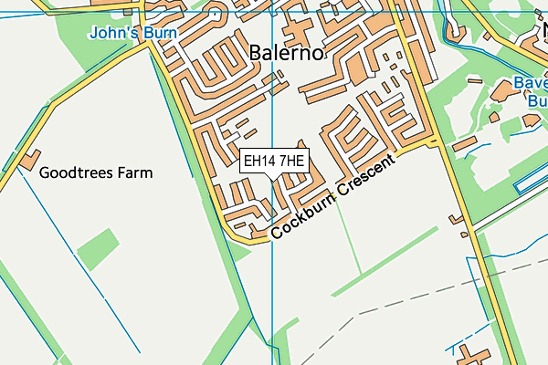 Map of SILVERKNOWES TAXIS LTD. at district scale