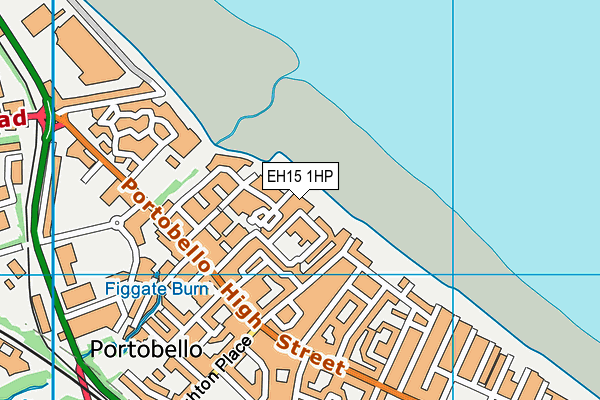EH15 1HP map - OS VectorMap District (Ordnance Survey)