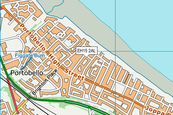 EH15 2AL map - OS VectorMap District (Ordnance Survey)