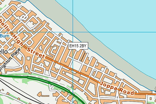 EH15 2BY map - OS VectorMap District (Ordnance Survey)