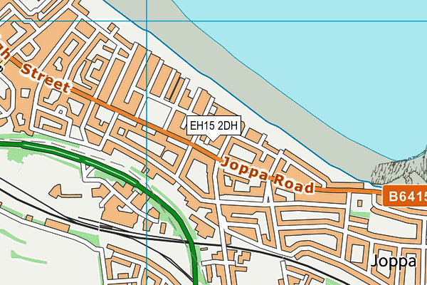 EH15 2DH map - OS VectorMap District (Ordnance Survey)