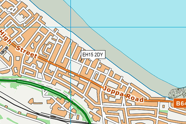 EH15 2DY map - OS VectorMap District (Ordnance Survey)