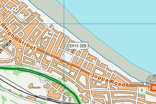 EH15 2EB map - OS VectorMap District (Ordnance Survey)