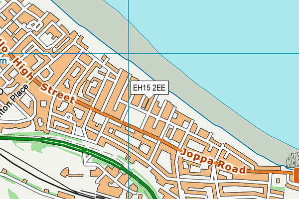 EH15 2EE map - OS VectorMap District (Ordnance Survey)