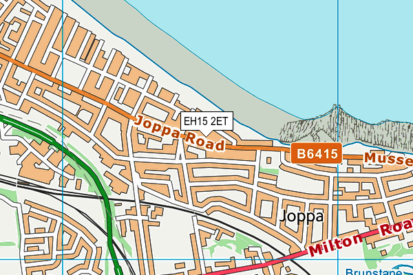 EH15 2ET map - OS VectorMap District (Ordnance Survey)