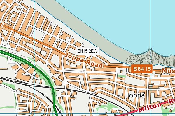 EH15 2EW map - OS VectorMap District (Ordnance Survey)