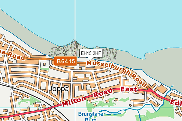 EH15 2HF map - OS VectorMap District (Ordnance Survey)