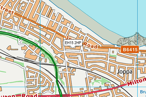 EH15 2HP map - OS VectorMap District (Ordnance Survey)