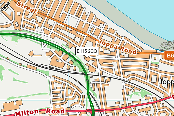 EH15 2QQ map - OS VectorMap District (Ordnance Survey)