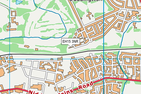 EH15 3NR map - OS VectorMap District (Ordnance Survey)
