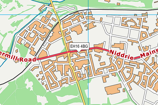 Map of FOOD PLUS NIDDRIE LTD at district scale