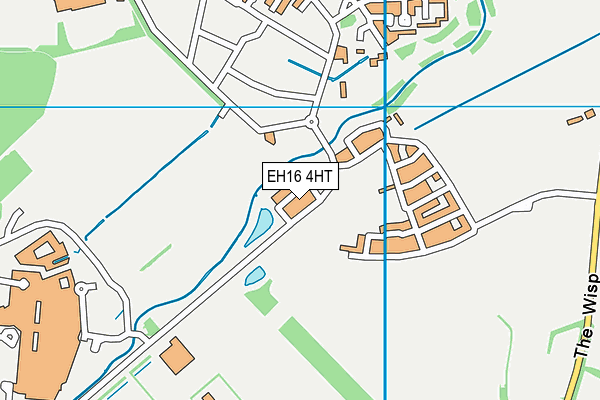 EH16 4HT map - OS VectorMap District (Ordnance Survey)