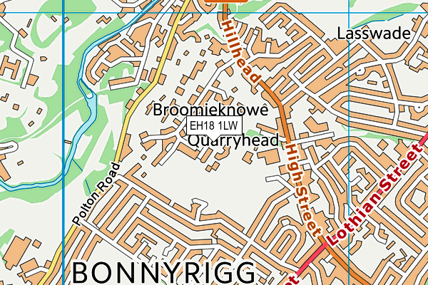 Map of GRAY CONSULTING EDINBURGH LTD at district scale