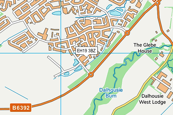 Map of INVERESK CONSULTANCY LIMITED at district scale