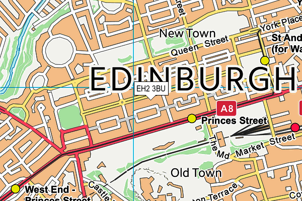 Map of HUNTER EDINBURGH PS LP at district scale