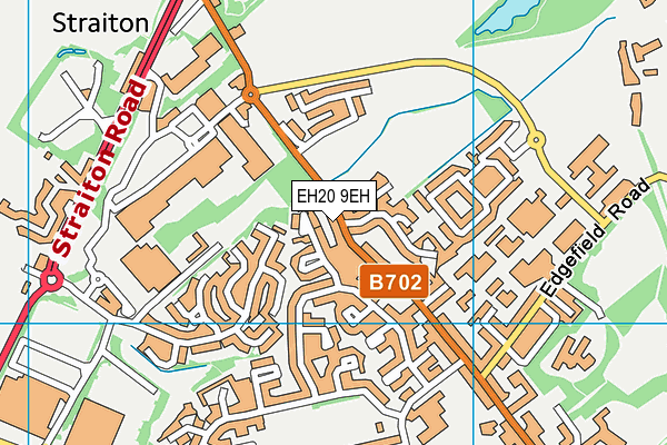 EH20 9EH map - OS VectorMap District (Ordnance Survey)