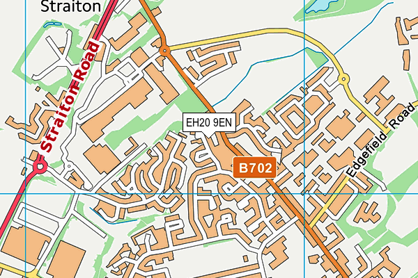 EH20 9EN map - OS VectorMap District (Ordnance Survey)