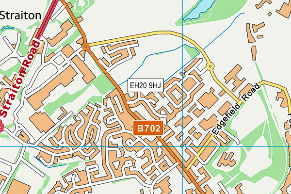 EH20 9HJ map - OS VectorMap District (Ordnance Survey)
