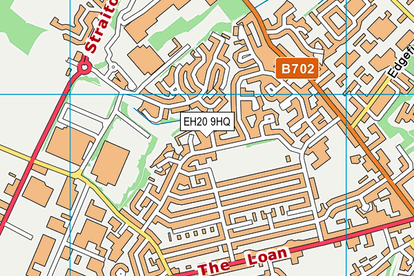 EH20 9HQ map - OS VectorMap District (Ordnance Survey)