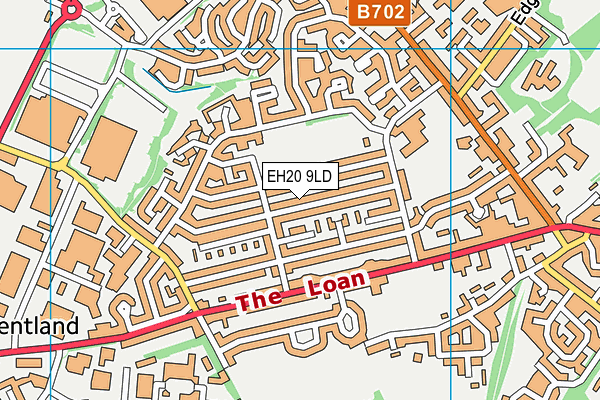 EH20 9LD map - OS VectorMap District (Ordnance Survey)