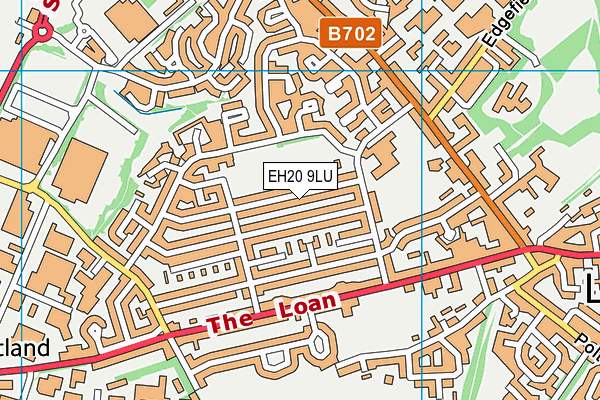 EH20 9LU map - OS VectorMap District (Ordnance Survey)