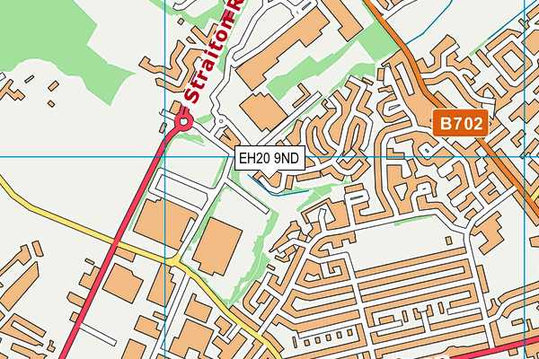 EH20 9ND map - OS VectorMap District (Ordnance Survey)