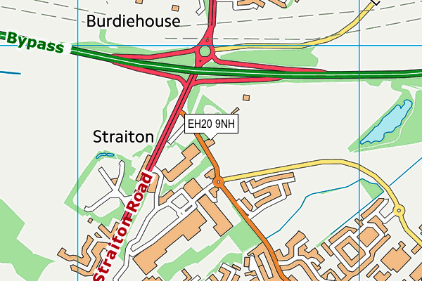 EH20 9NH map - OS VectorMap District (Ordnance Survey)