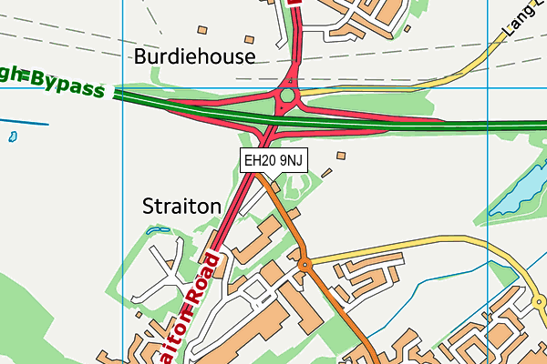 EH20 9NJ map - OS VectorMap District (Ordnance Survey)