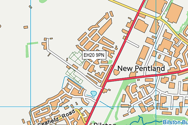 EH20 9PN map - OS VectorMap District (Ordnance Survey)