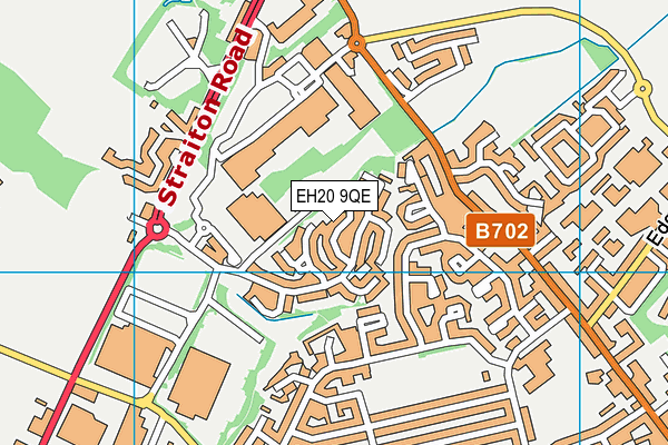 EH20 9QE map - OS VectorMap District (Ordnance Survey)