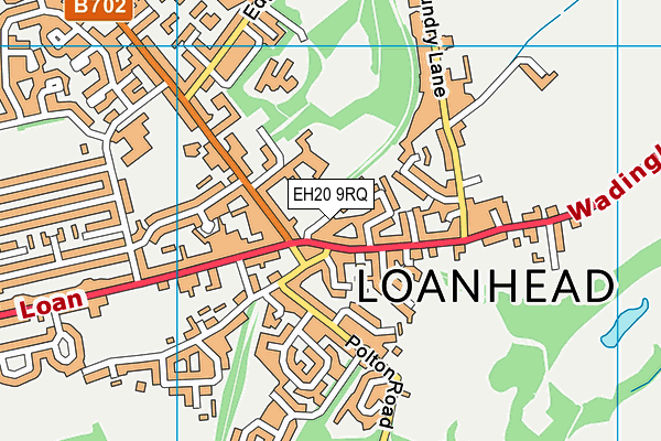 EH20 9RQ map - OS VectorMap District (Ordnance Survey)