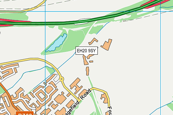 EH20 9SY map - OS VectorMap District (Ordnance Survey)