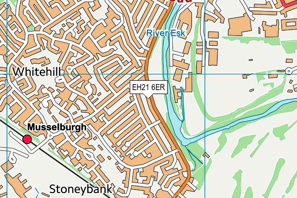 Map of GOOSENECK LTD at district scale