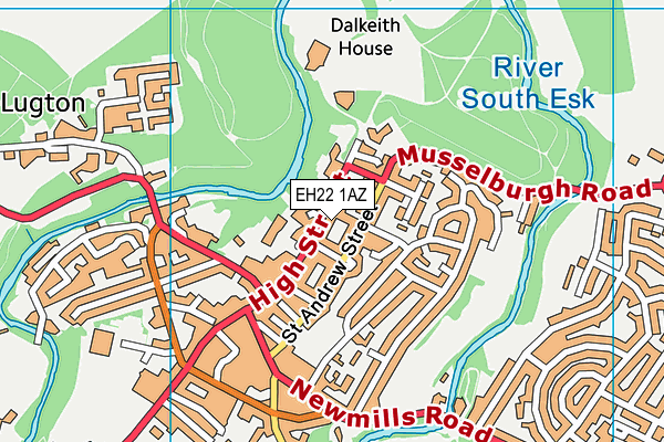 Map of MOTORRAD CENTRAL (SCOTLAND) LIMITED at district scale