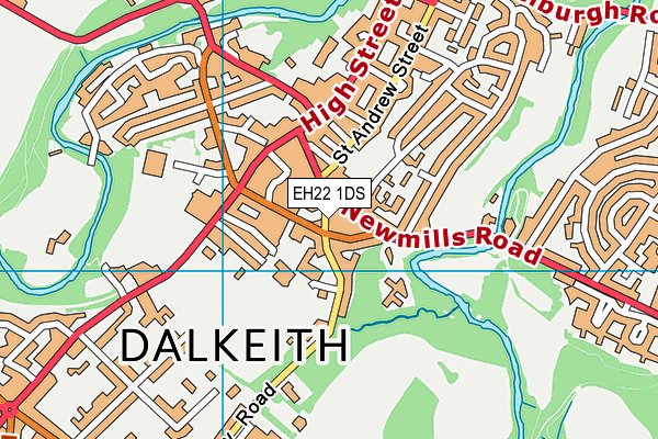 Map of EDINBURGH COMBAT CHALLENGE LTD. at district scale