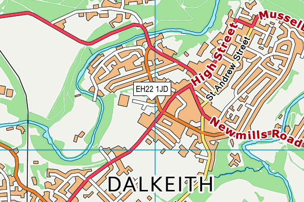 Map of CAULDCOATS DEVELOPMENTS LTD at district scale