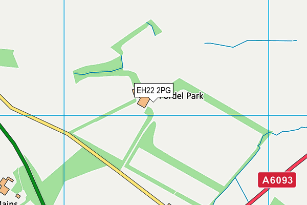 EH22 2PG map - OS VectorMap District (Ordnance Survey)