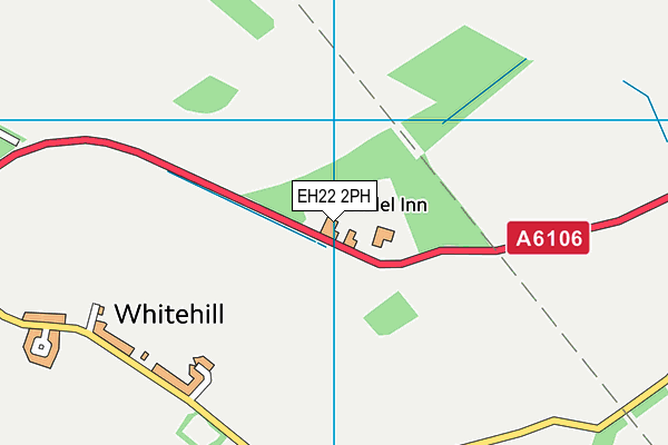 EH22 2PH map - OS VectorMap District (Ordnance Survey)