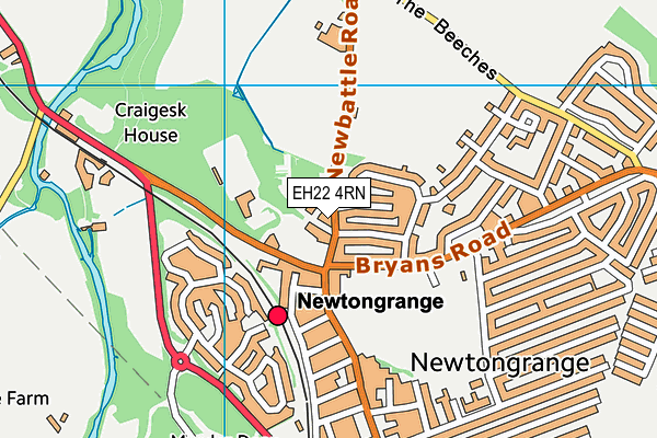 Map of MEADOWFIELD GARAGE LTD at district scale