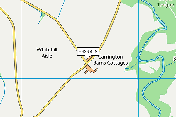 EH23 4LN map - OS VectorMap District (Ordnance Survey)