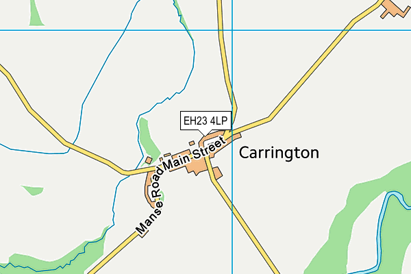 EH23 4LP map - OS VectorMap District (Ordnance Survey)