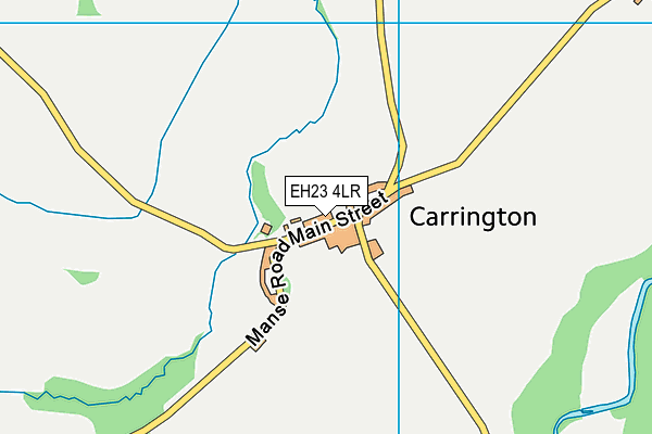 EH23 4LR map - OS VectorMap District (Ordnance Survey)